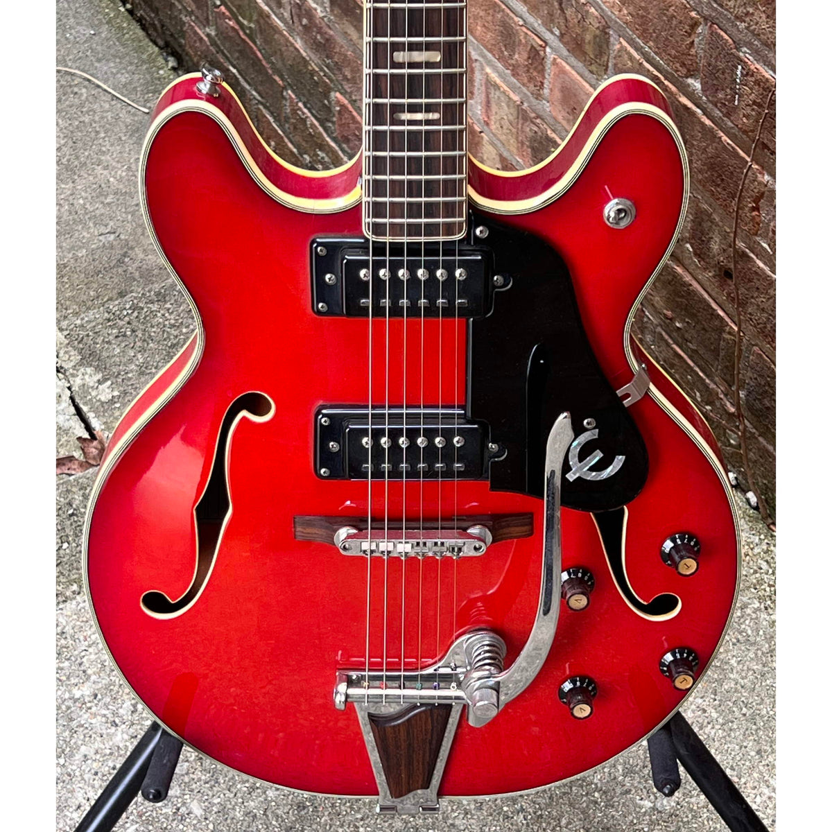 Epiphone EA-250 Semi-Hollow Electric Guitar 1972 - 1974 Cherry Japan