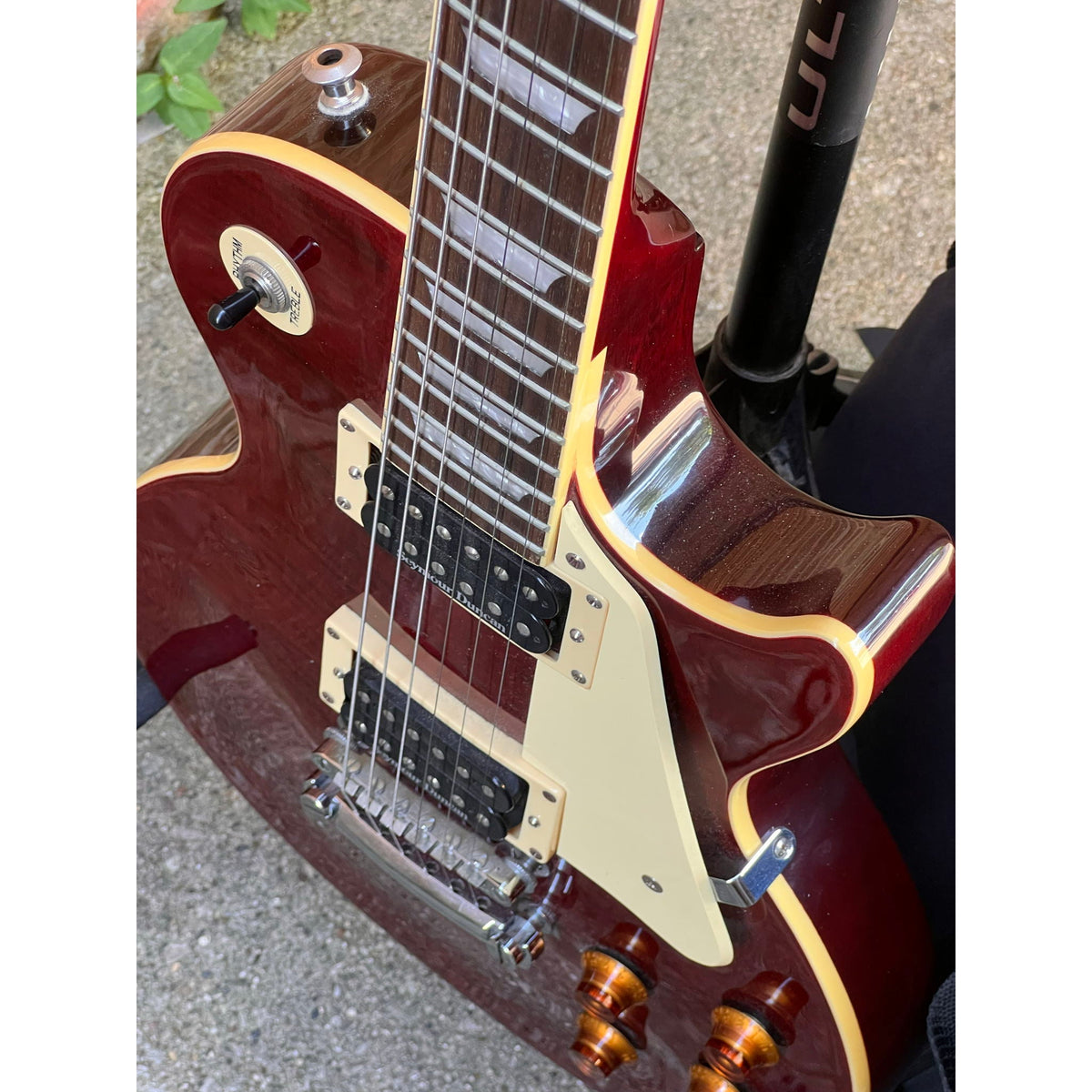 Epiphone Les Paul Flame Red Top 2002 w/Gig Bag