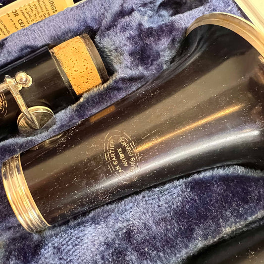 Jean Cartier Wood Clarinet Model 1964A France Excellent 1966 (used)