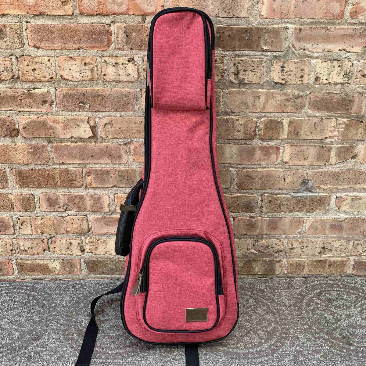 Kala Sonoma Deluxe Tenor Ukulele Cloth Case Red