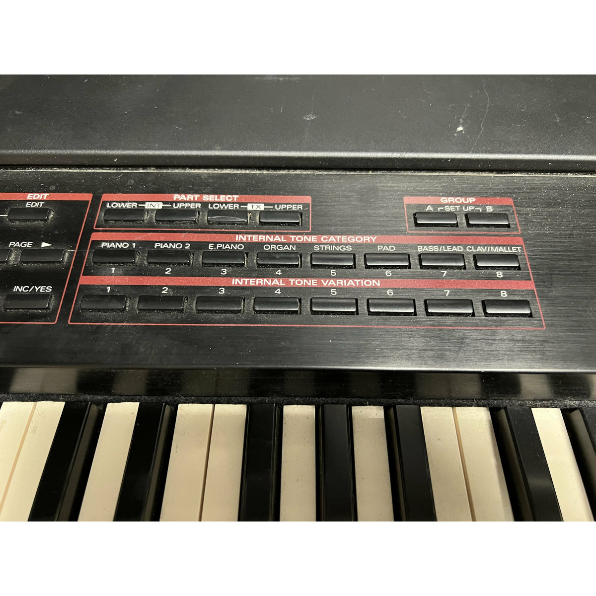 Roland RD-600 Portable Digital Piano Keyboard Vintage 90s Used