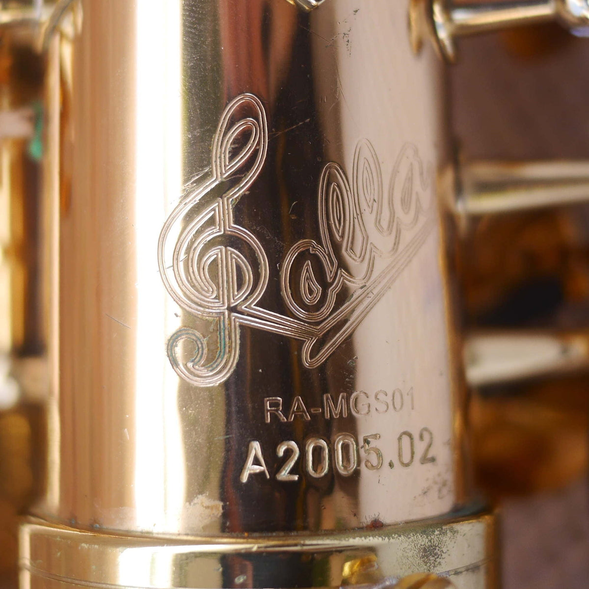 Rolla RA-MGS01 Alto Saxophone w/Selmer S80 C* mouthpiece contoured case
