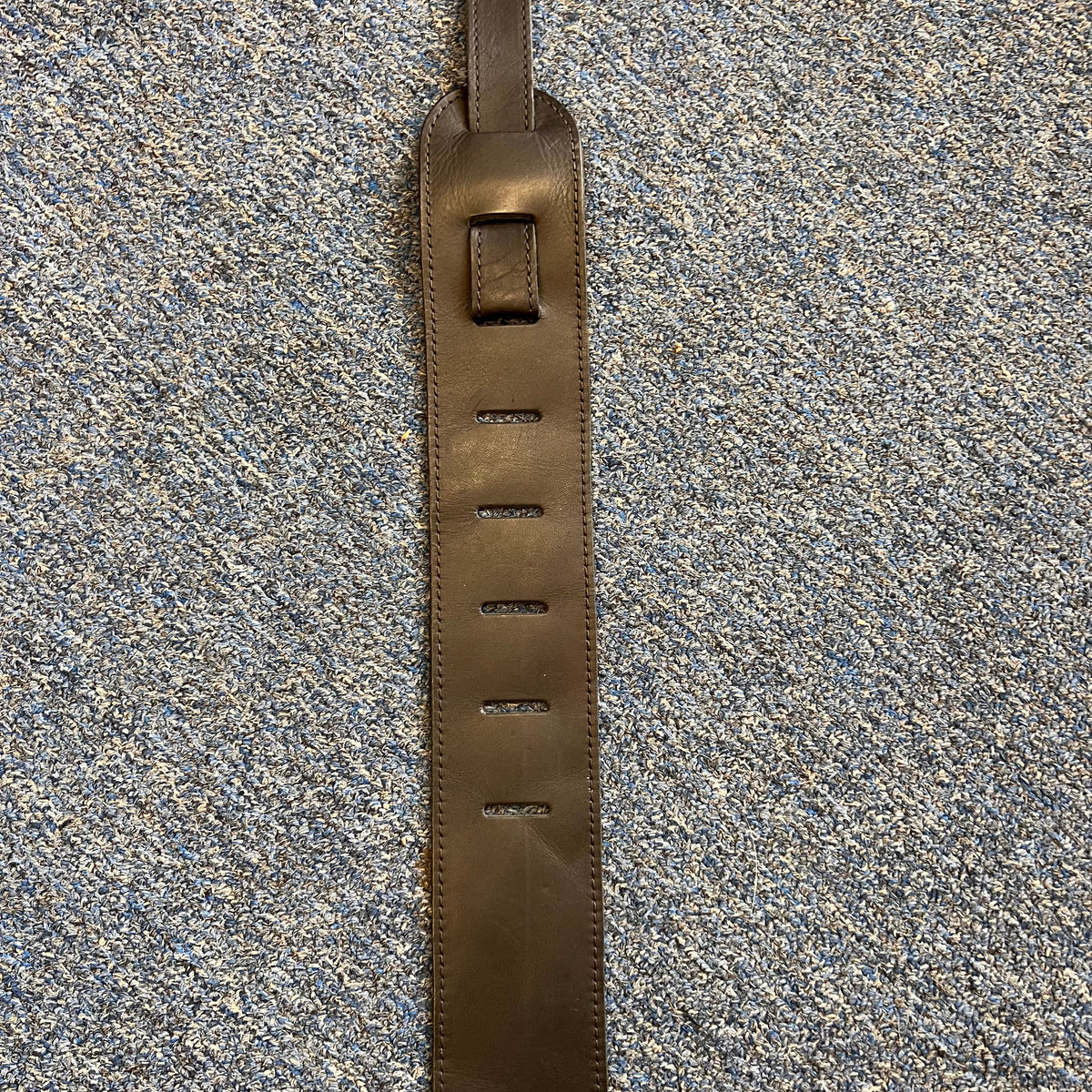Tobias Leather Guitar Strap Black Used