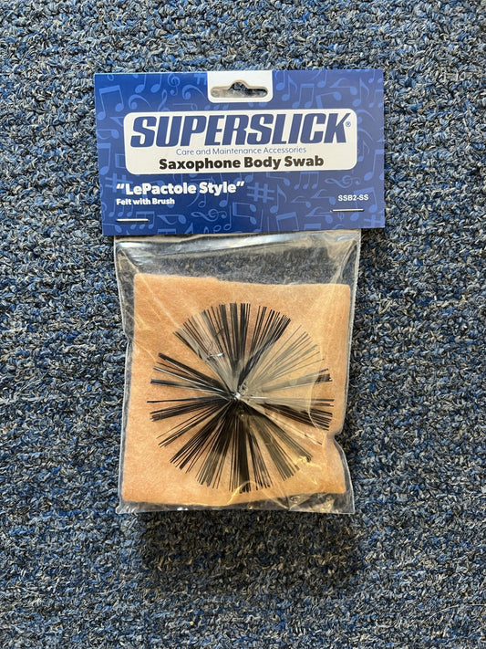 SuperSlick Saxophone Body Swab Lepactole With Brush