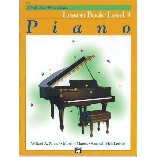 Alfred's Basic Piano Library Lesson Book Level 3