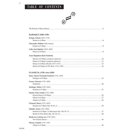 Faber Piano Literature - Book 3: Revised Edition