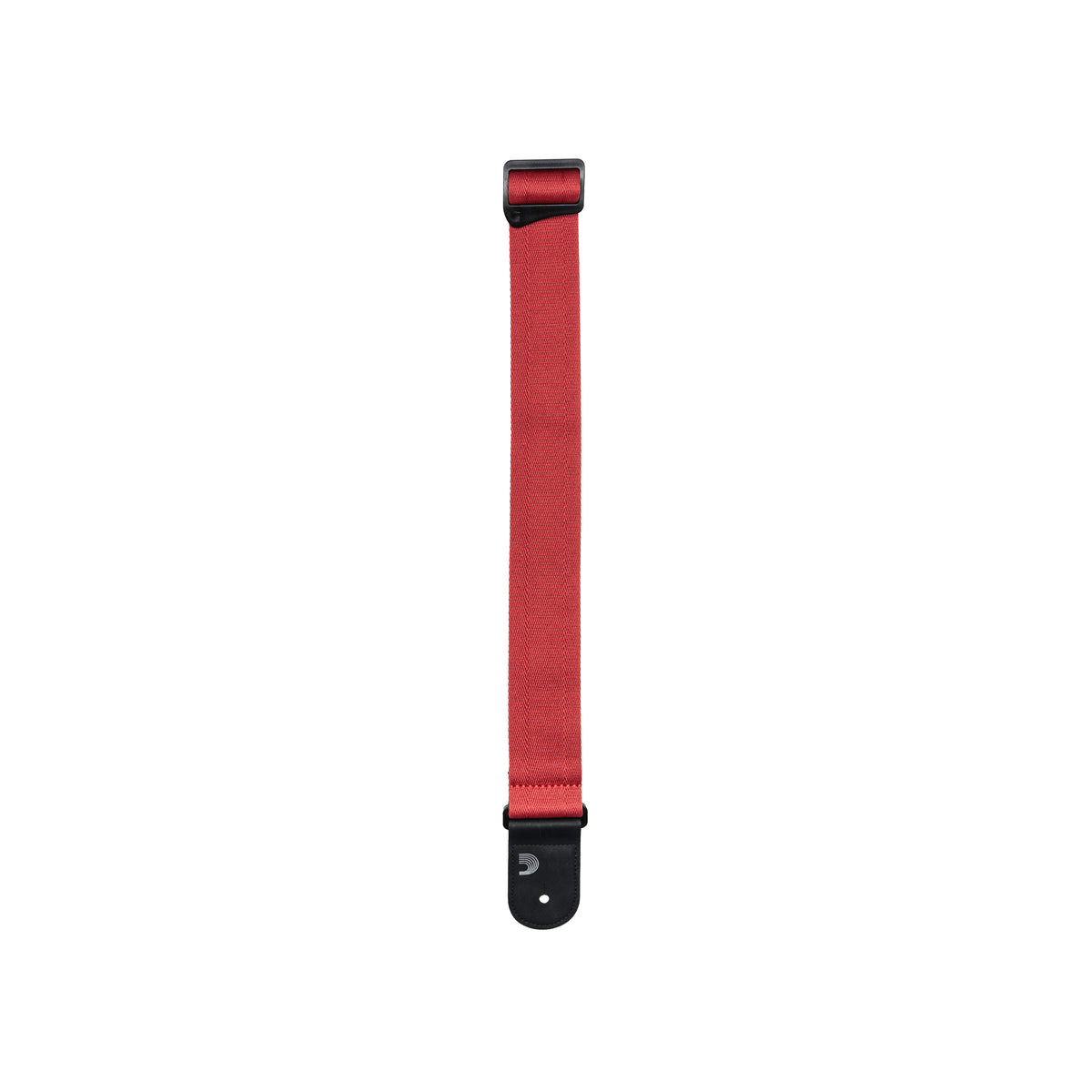 D'Addario Eco Basic Woven Guitar Strap, Red