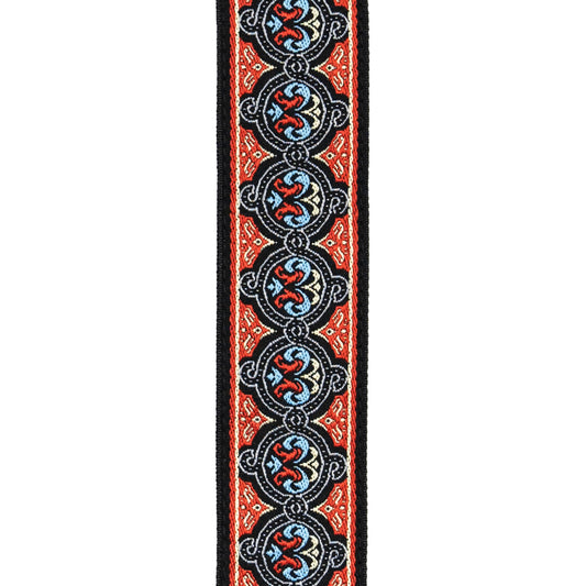 D'Addario Eco Woven Guitar Strap, Orange