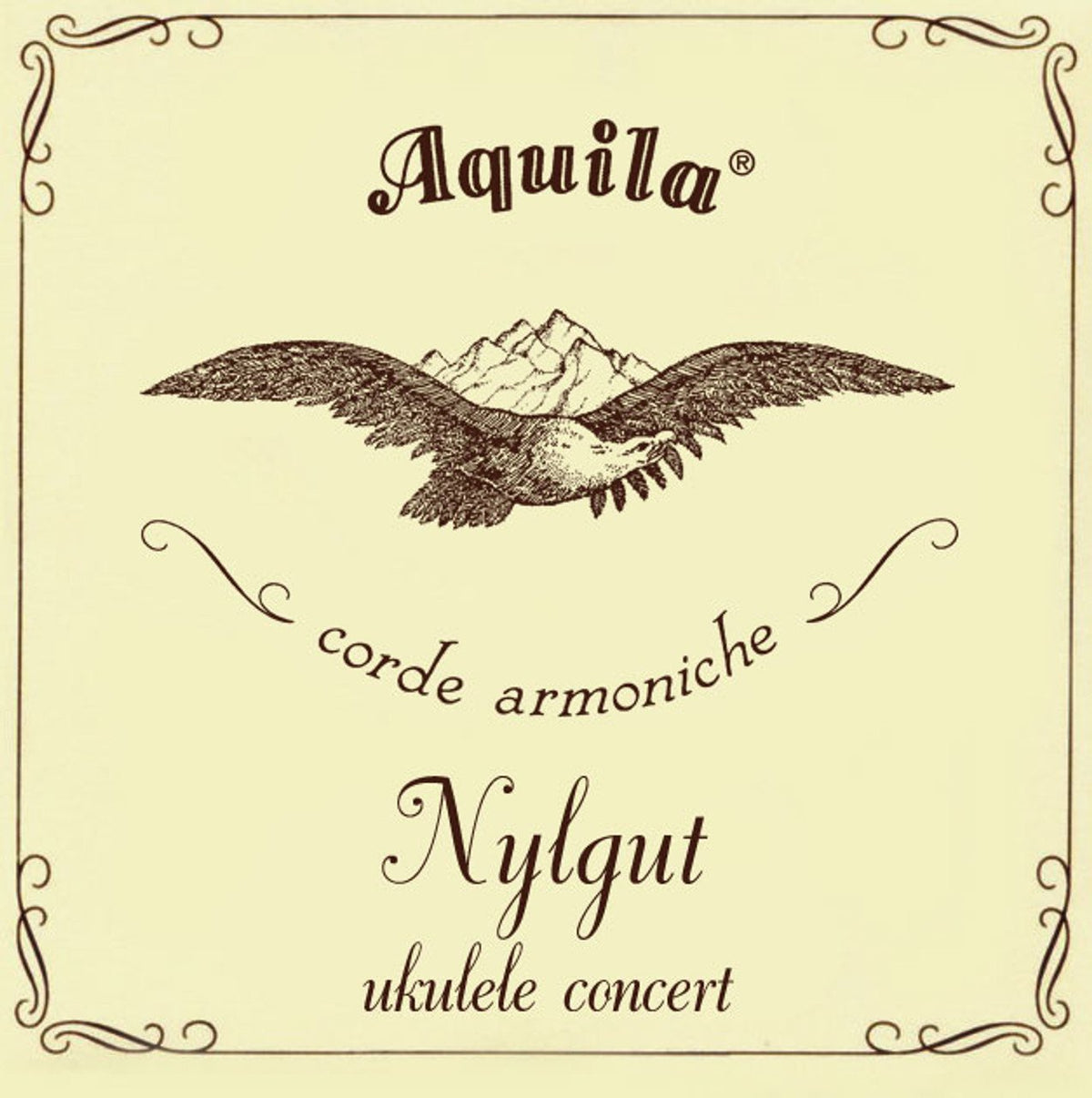 Aquila 7U Nylgut Concert Regular Tuning Ukulele Strings