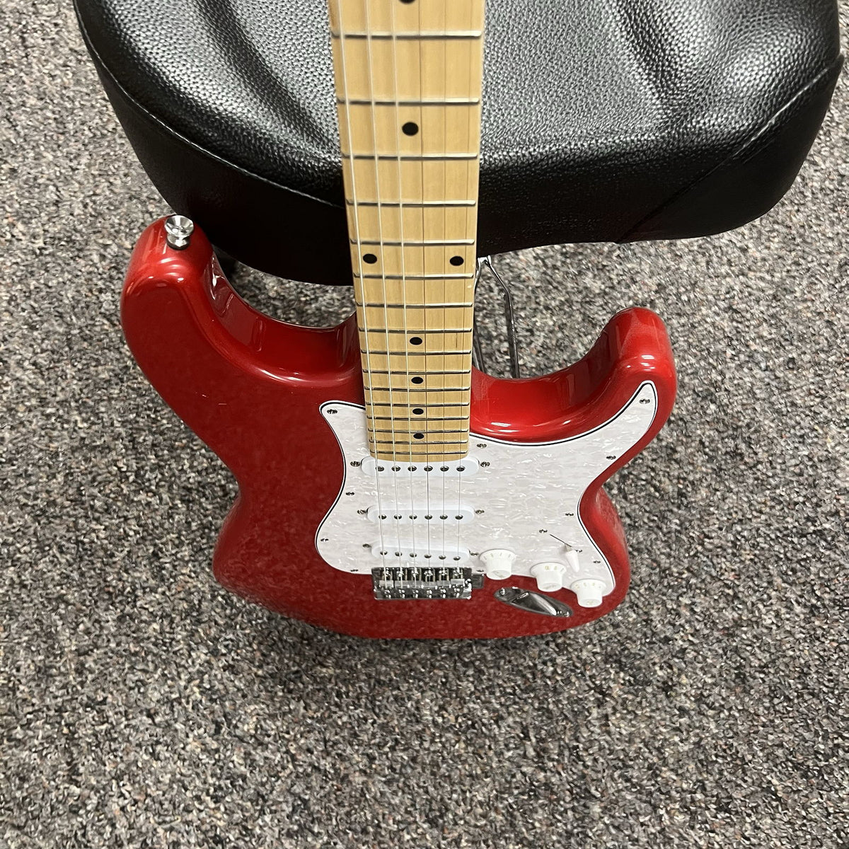 Amati Electric Guitar, Sanguine Red w/gig bag and accessories