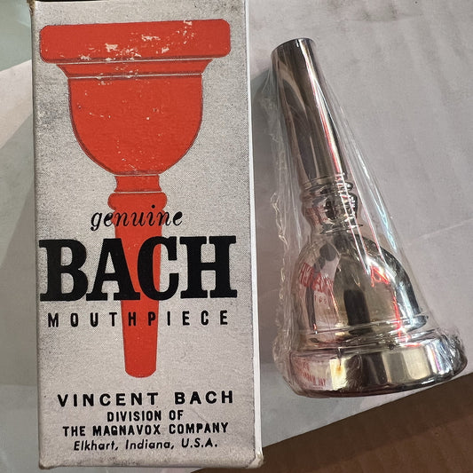 Bach Trombone/Baritone/Euphonium Mouthpiece S350 15 NOS - Genuine Bach, New Old Stock