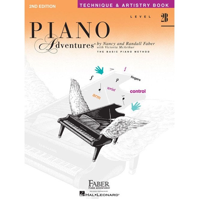 Piano Adventures Level 2B - Technique & Artistry Book - 2nd Edition