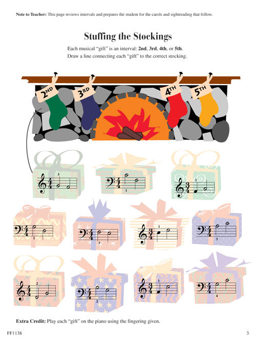 Faber Piano Adventures Level 1 - Christmas Book