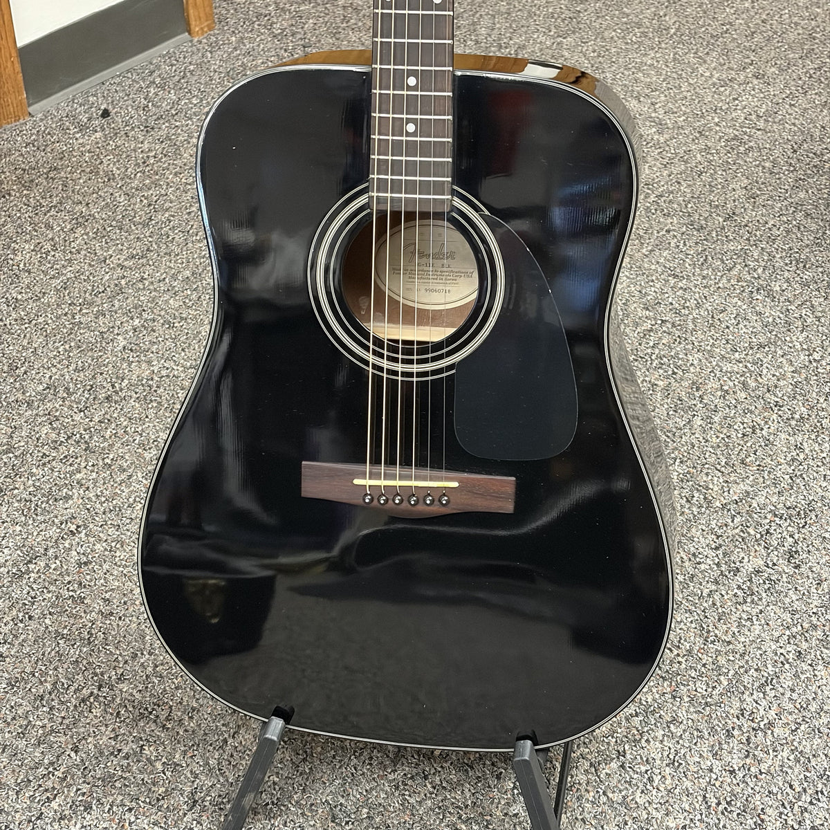 Fender Acoustic Electric Guitar DG11E-BLK Black - Excellent