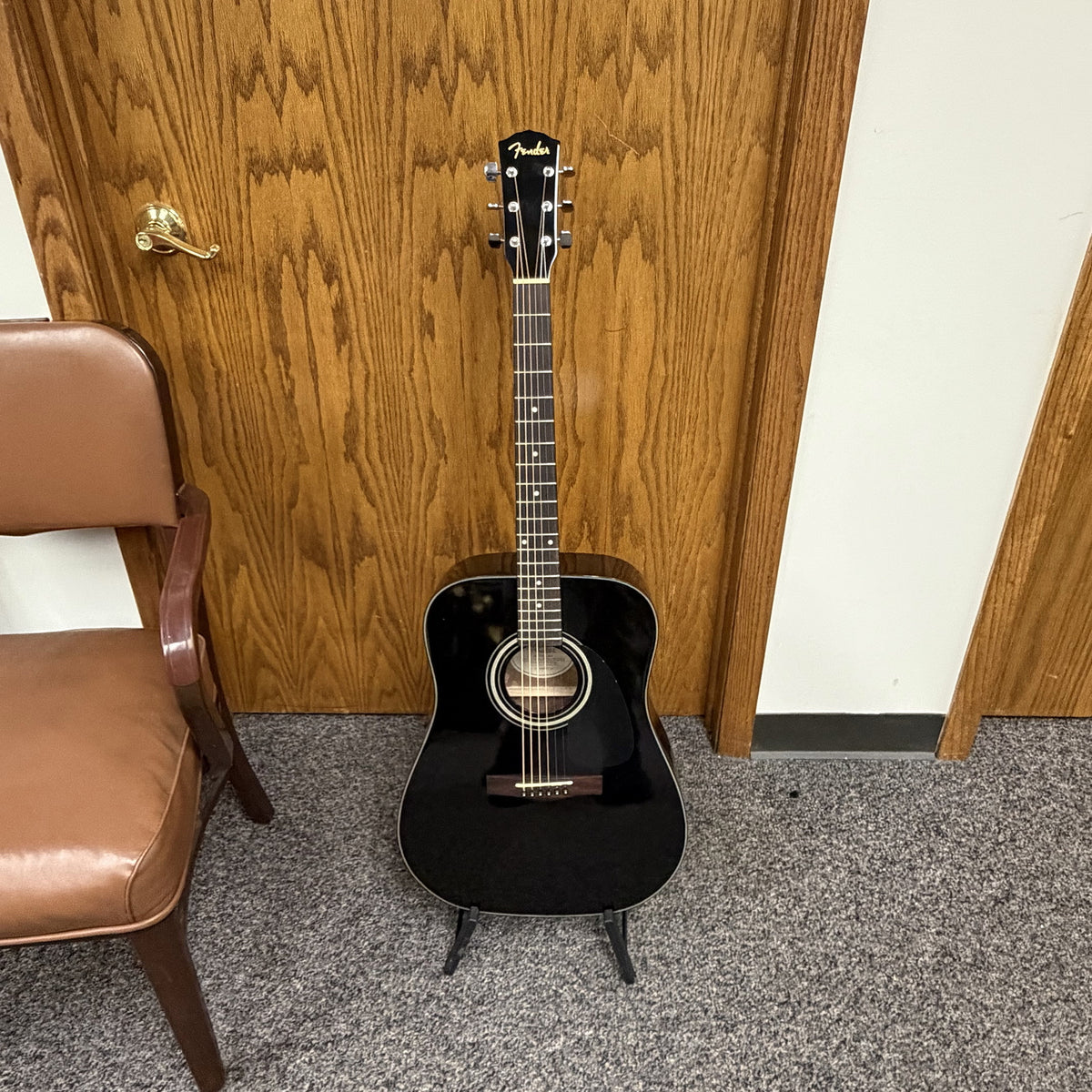 Fender Acoustic Electric Guitar DG11E-BLK Black - Excellent