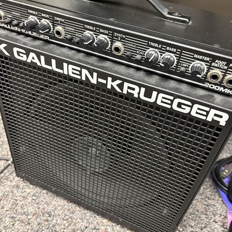Gallien Krueger GK 200MK 100 Watt 3 Channel Keyboard Amplifier