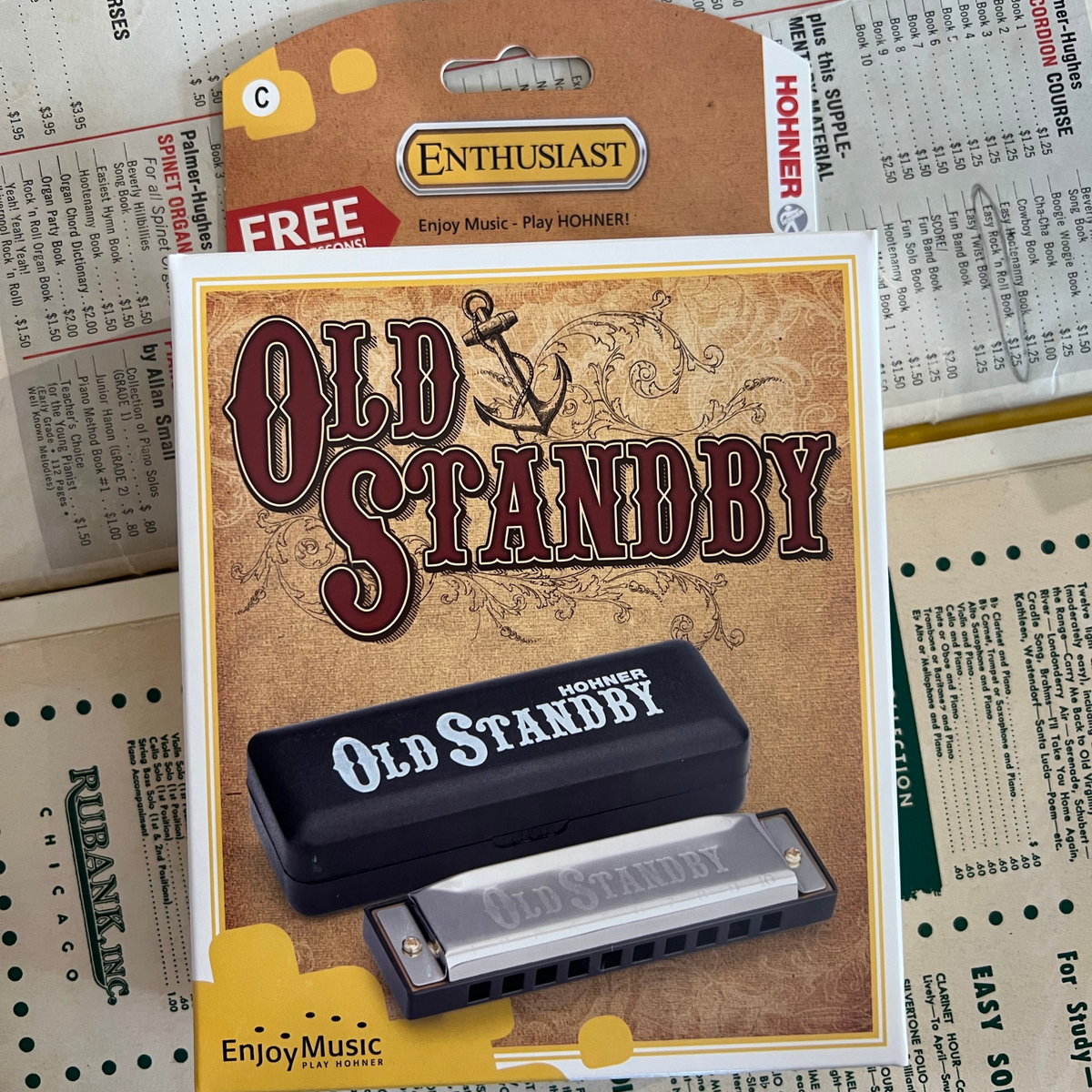 Hohner Old Standby Harmonica Key Of C