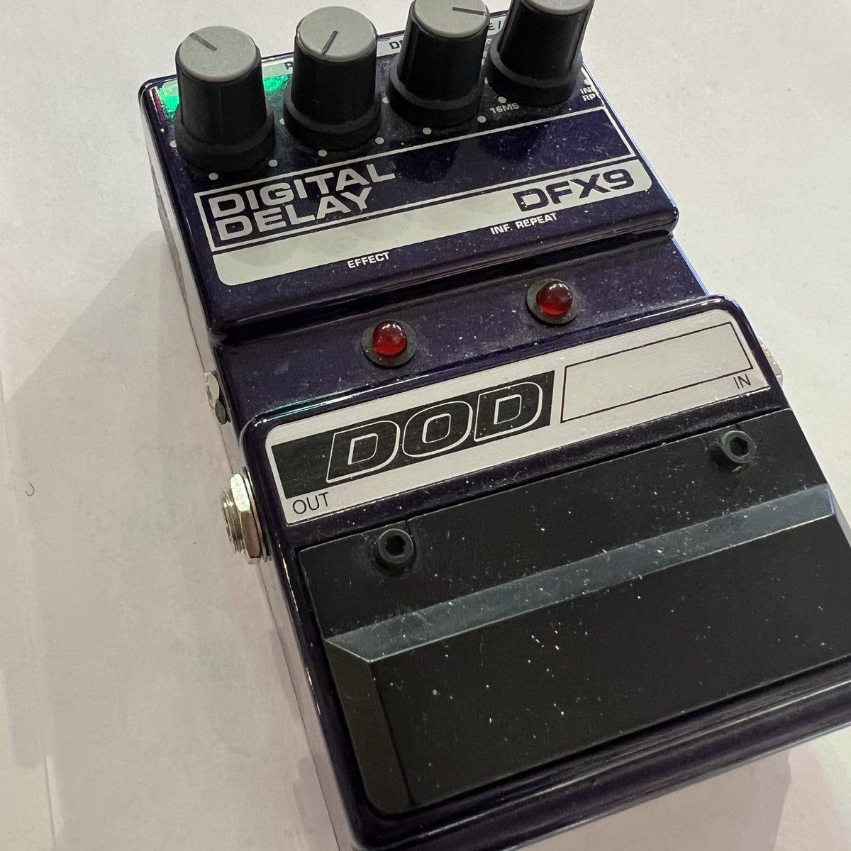 DOD Digital Delay DFX9 Effects Pedal used