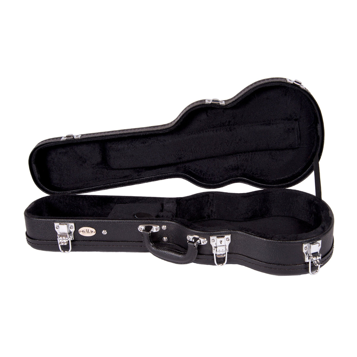 Kala Archtop Tenor Hardcase, Black