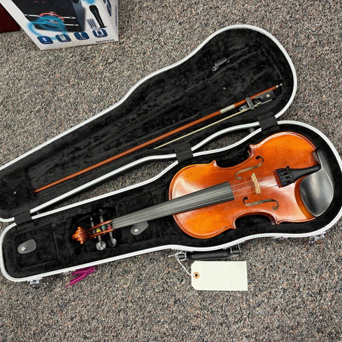 Klaus Mueller Prelude Violin Model 105 3/4 Size - Used w/case & bow