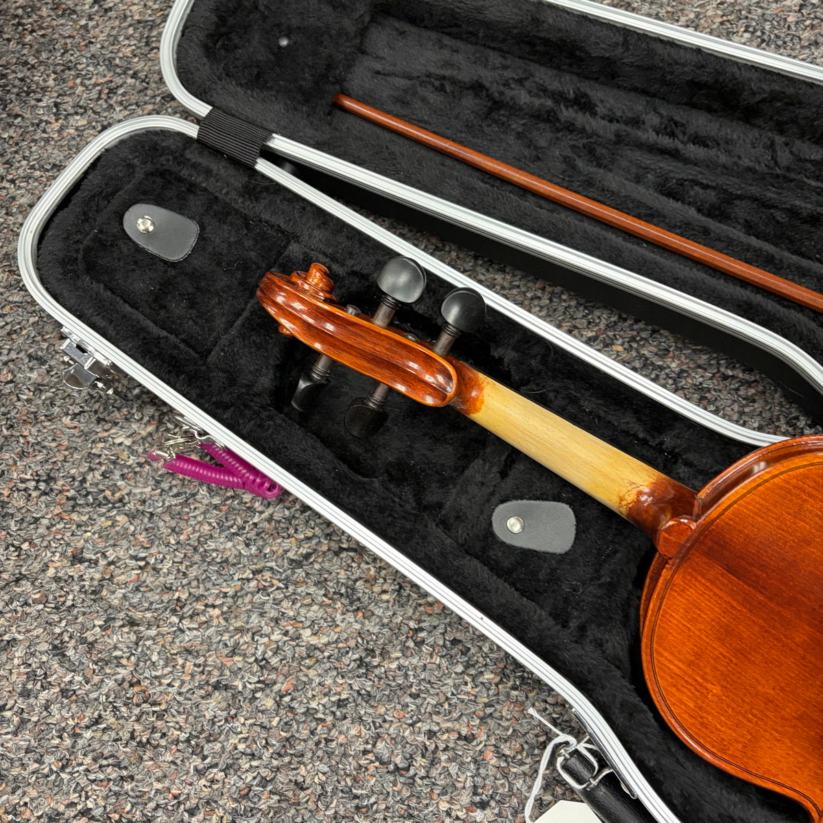 Klaus Mueller Prelude Violin Model 105 3/4 Size - Used w/case & bow