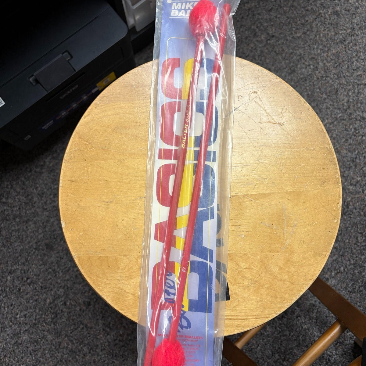 Mike Balter BBB3 - Basics - Soft, Red Yarn Mallets