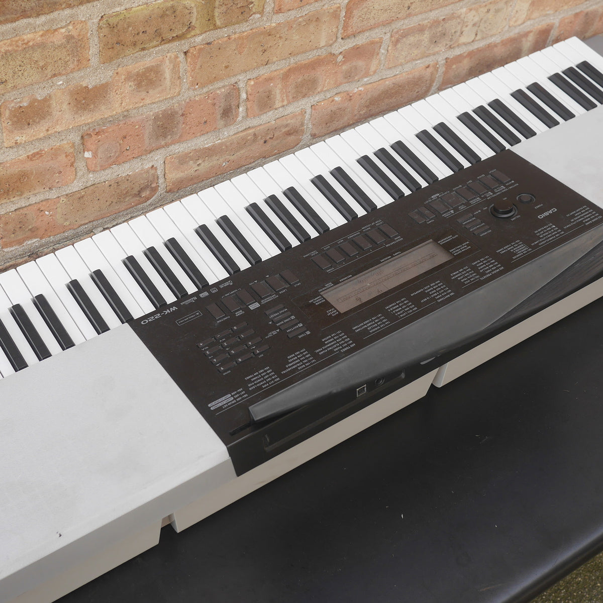 Casio WK-220 76-key keyboard used