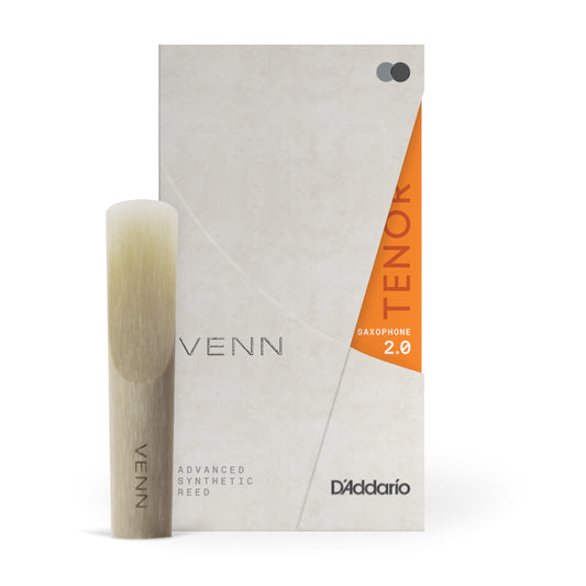 D'Addario VENN Synthetic Tenor Saxophone Reed, G2
