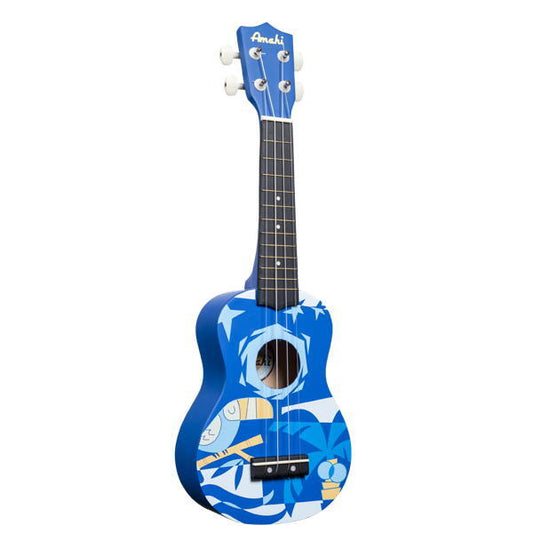 Amahi Blue Bird Soprano Ukulele