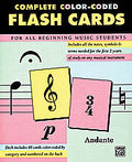Alfred Complete Color Coded Flash Cards for all Music Students