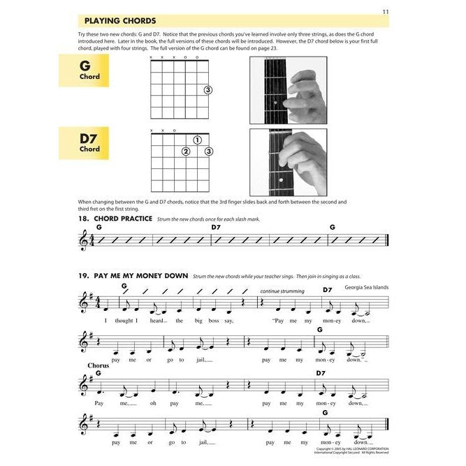 Essential Elements for Guitar Method Book 1
