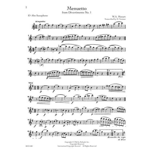 Rubank Treasures for Alto Saxophone