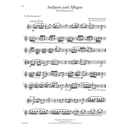 Rubank Treasures for Alto Saxophone