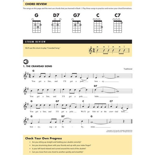 Essential Elements Ukulele Method - Book 2