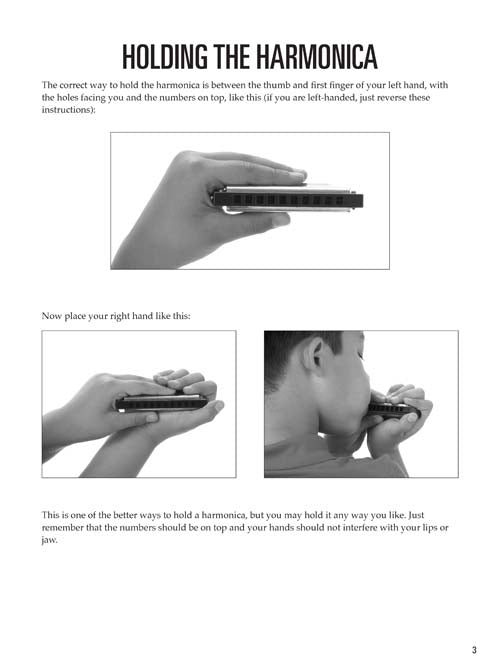 Harmonica for Kids - A Beginner's Guide with Step-by-Step Instruction for Diatonic Harmonica