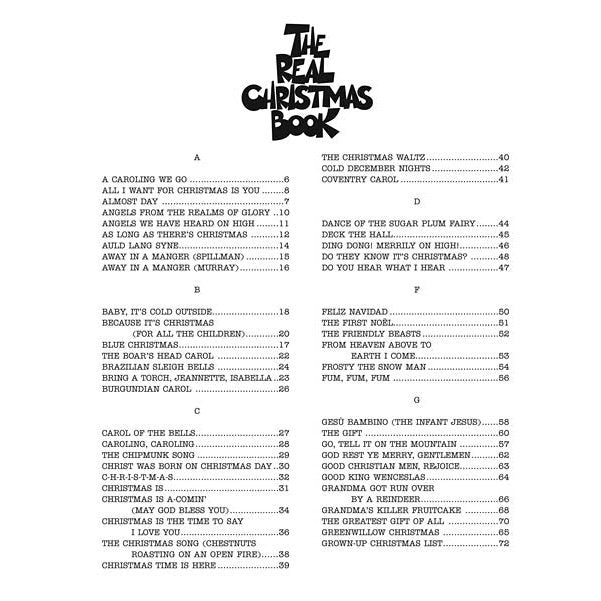 The Real Christmas Book - 2nd Edition