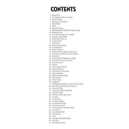 101 Disney Songs for Alto Saxophone