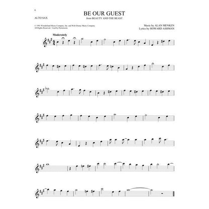 101 Disney Songs for Alto Saxophone