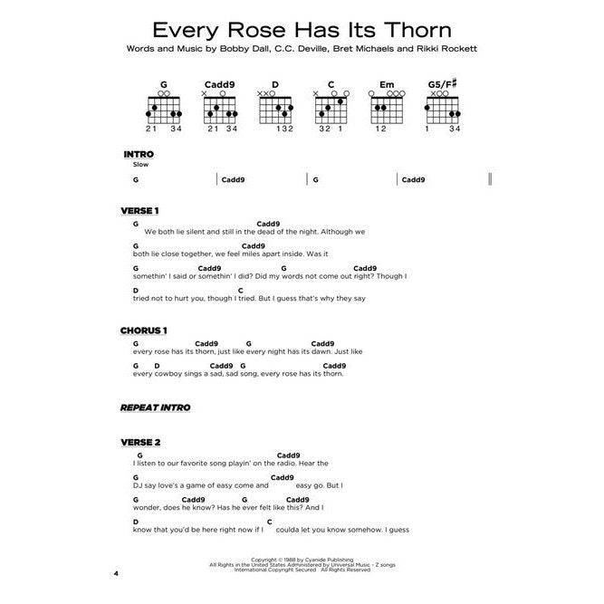 Acoustic Songs - Really Easy Guitar Series