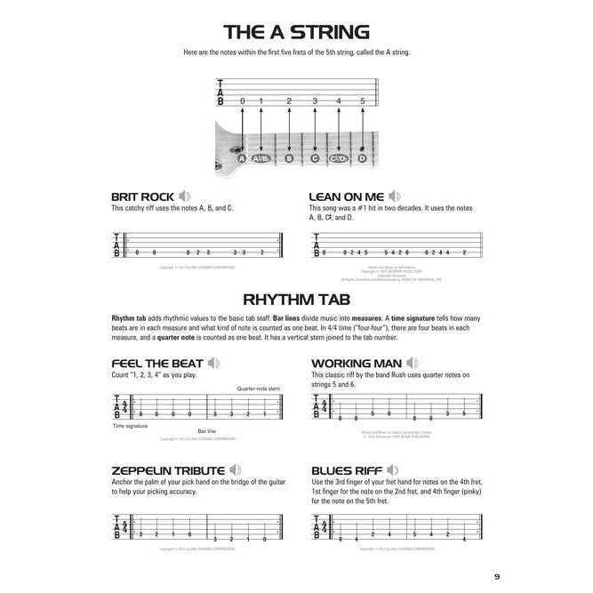 Hal Leonard Guitar Tab Method: Books 1, 2 & 3 All-in-One Edition!