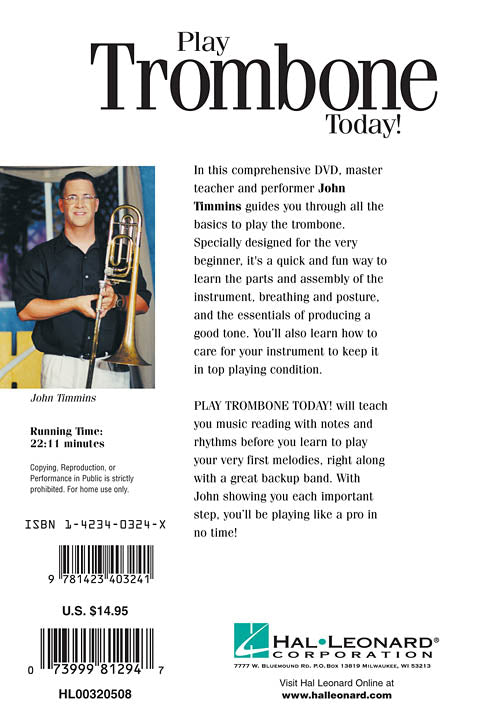 Play Trombone Today!