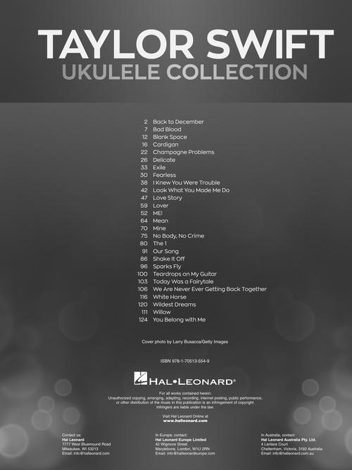 Taylor Swift - Ukulele Collection