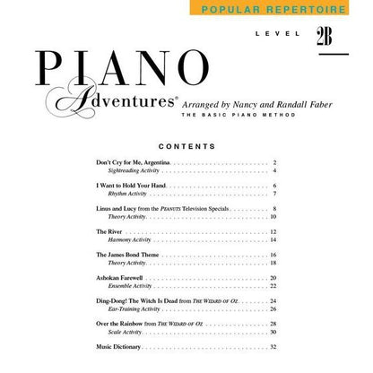 Level 2B - Popular Repertoire Book