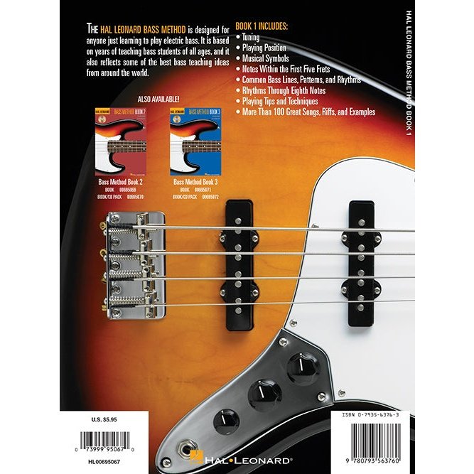 Hal Leonard Bass Method Book 1