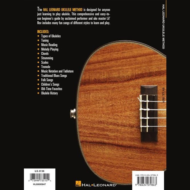 Hal Leonard Ukulele Method Book 1