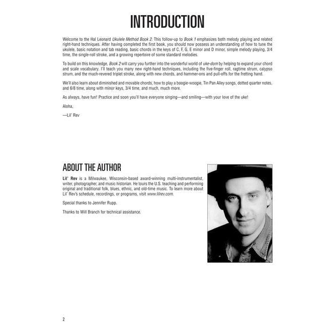 Hal Leonard Ukulele Method Book 2