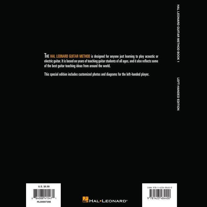 Hal Leonard Guitar Method, Book 1 - Left-Handed Edition