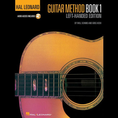 Hal Leonard Guitar Method, Book 1 - Left-Handed Edition Audio Access included