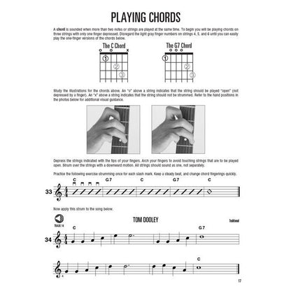 Hal Leonard Guitar Method, Book 1 - Left-Handed Edition Audio Access included