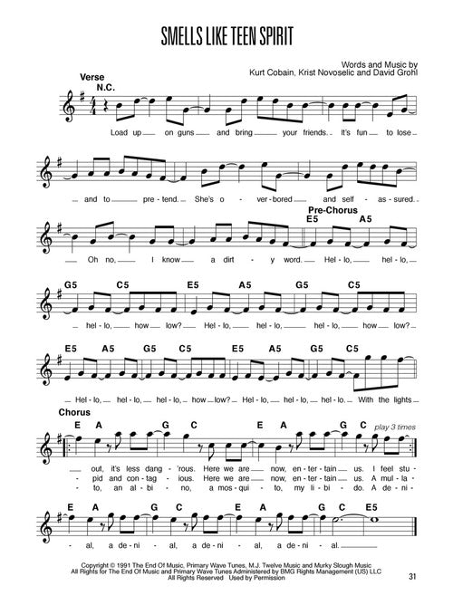 Easy Pop Melodies - Third Edition